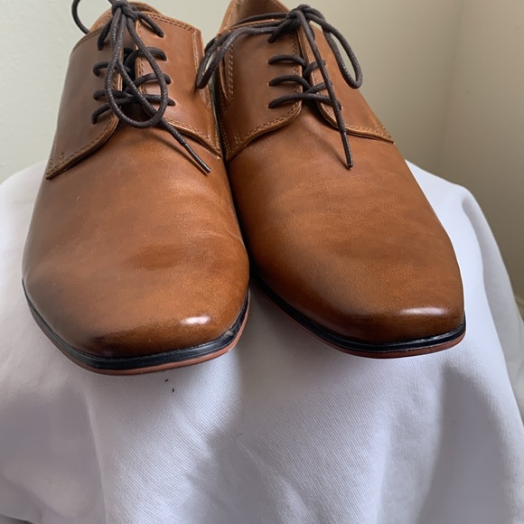 Kohls Apt. 9 Men’s Denver Oxford Dress Shoes (8.5) Cognac - Picture 7 of 8